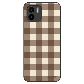 Θήκη για Xiaomi Redmi A2 - Brown grid