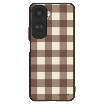 Θήκη για Honor 90 Lite 5G - Brown grid