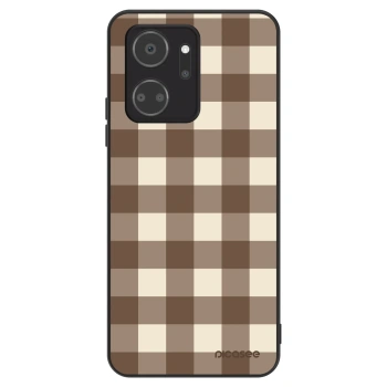 Θήκη για Honor X7a - Brown grid