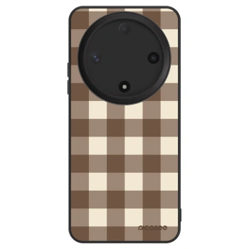Θήκη για Honor Magic6 Lite 5G - Brown grid