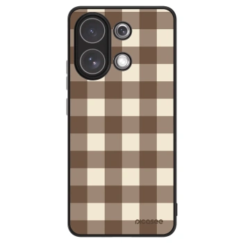 Picasee ULTIMATE CASE για Xiaomi Redmi Note 13 4G - Brown grid