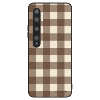 Θήκη για Xiaomi Mi Note 10 (Pro) - Brown grid