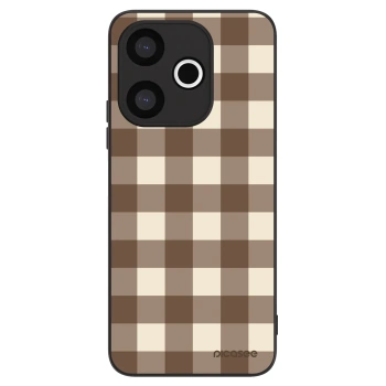 Θήκη για Xiaomi Redmi 13 4G - Brown grid