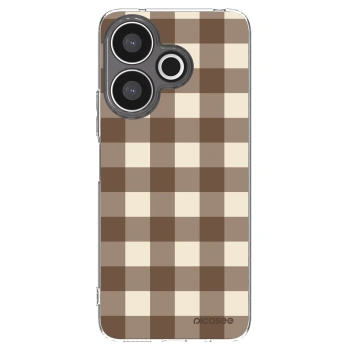 Picasee διαφανής θήκη σιλικόνης Xiaomi Redmi 13 4G - Brown grid