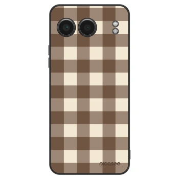 Θήκη για OnePlus Nord 4 - Brown grid