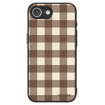 Picasee ULTIMATE CASE για Apple iPhone 16e - Brown grid
