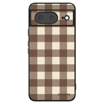 Θήκη για Google Pixel 8a - Brown grid