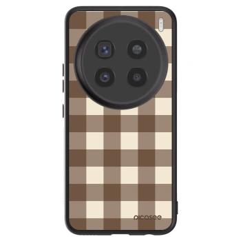 Θήκη για Vivo X200 Pro - Brown grid