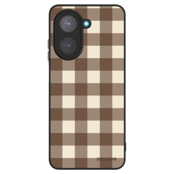 Θήκη για Xiaomi Redmi A5 - Brown grid