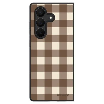 Θήκη για Samsung Galaxy Z Fold7 5G - Brown grid