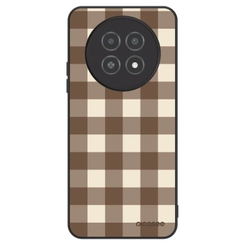 Θήκη για Realme 12X - Brown grid