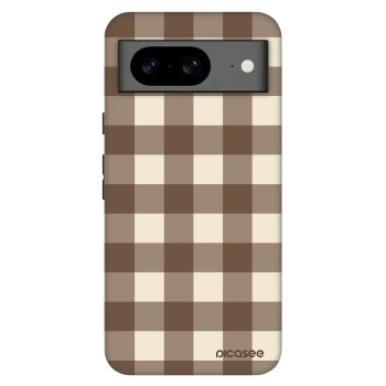 Θήκη για Google Pixel 8 Pro - Brown grid