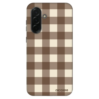 Θήκη για Samsung Galaxy A36 5G - Brown grid