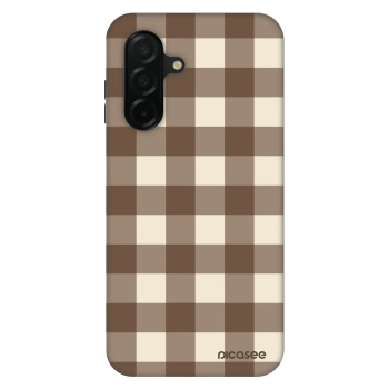 Θήκη για Samsung Galaxy A26 5G A266B - Brown grid