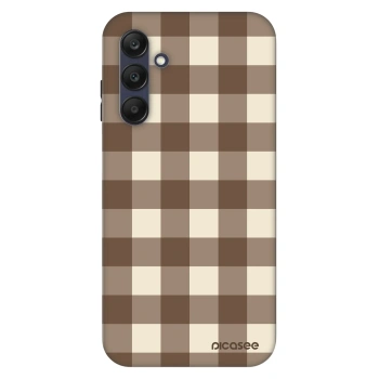 Θήκη για Samsung Galaxy A25 A256B 5G - Brown grid