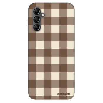 Θήκη για Samsung Galaxy A14 5G A146P - Brown grid