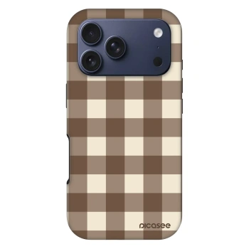 Θήκη για Apple iPhone 17 Pro - Brown grid