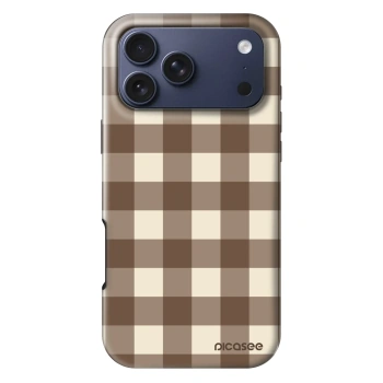 Θήκη για Apple iPhone 17 Pro Max - Brown grid