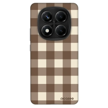 Θήκη για Xiaomi Redmi Note 14 Pro 4G - Brown grid