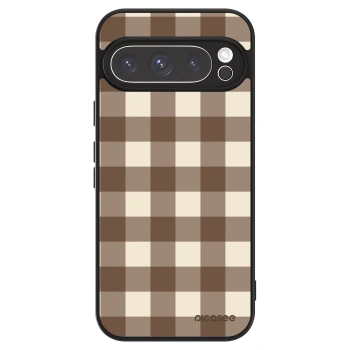 Θήκη για Google Pixel 9 Pro XL - Brown grid