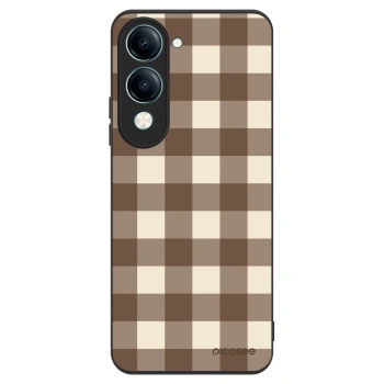 Θήκη για Vivo Y29s 5G - Brown grid