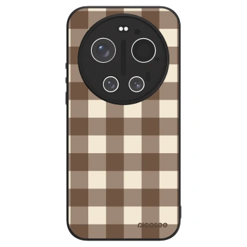 Θήκη για Xiaomi 17 Ultra - Brown grid