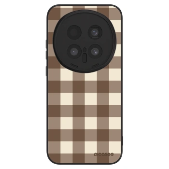 Θήκη για Honor Magic8 Pro 5G - Brown grid
