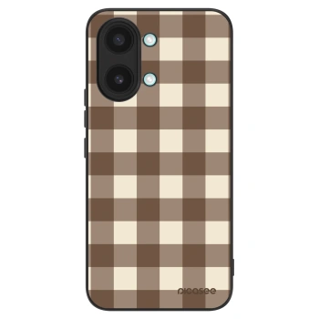 Θήκη για Xiaomi Poco X8 Pro Max - Brown grid
