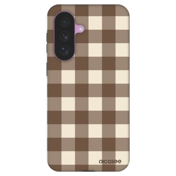 Θήκη για Samsung Galaxy A57 5G - Brown grid