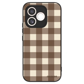 Θήκη για Honor 600 Lite - Brown grid