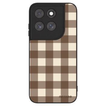Θήκη για Motorola Moto G77 - Brown grid