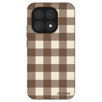Θήκη για Xiaomi 15T - Brown grid