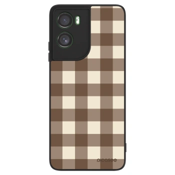 Θήκη για Motorola Moto G06 - Brown grid