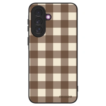 Θήκη για Samsung Galaxy A37 - Brown grid