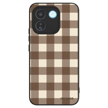 Θήκη για Xiaomi Redmi Note 17 Pro MAX 5G - Brown grid