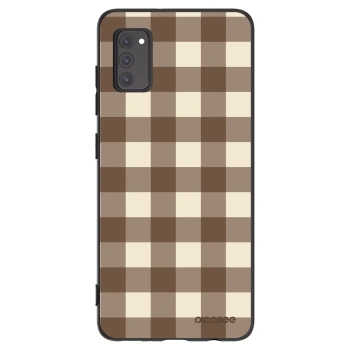 Θήκη για Samsung Galaxy A41 A415F - Brown grid