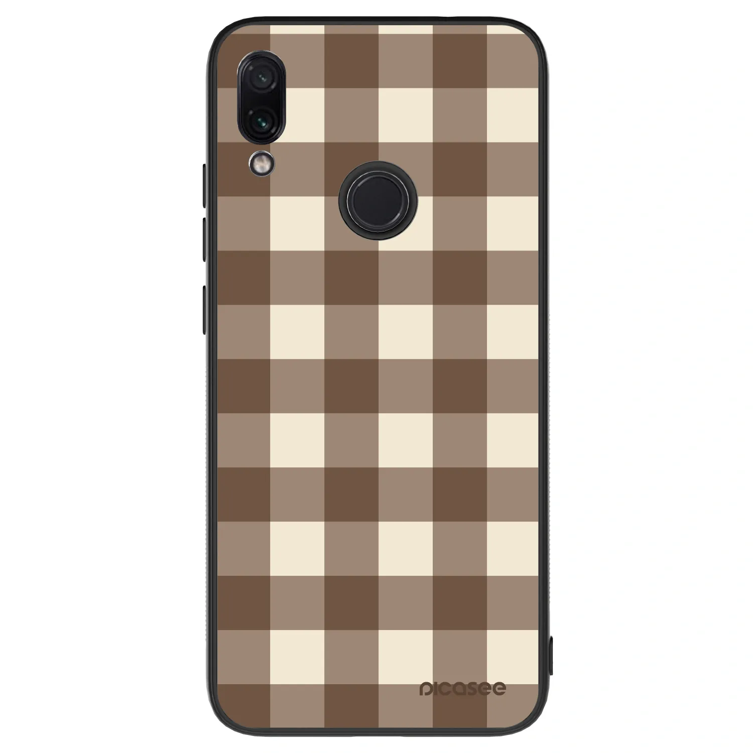 Picasee ULTIMATE CASE για Xiaomi Redmi Note 7 - Brown grid