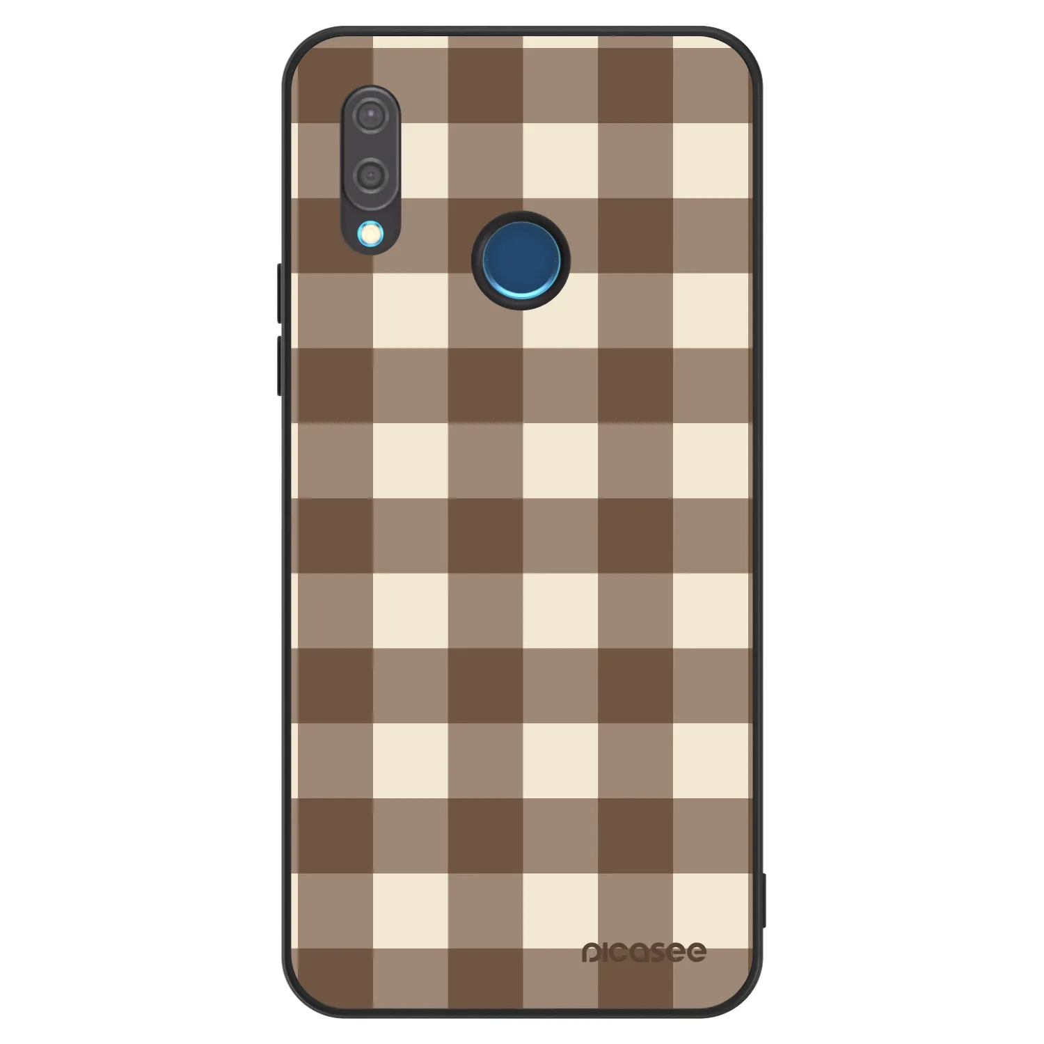 Picasee ULTIMATE CASE για Huawei P20 Lite - Brown grid