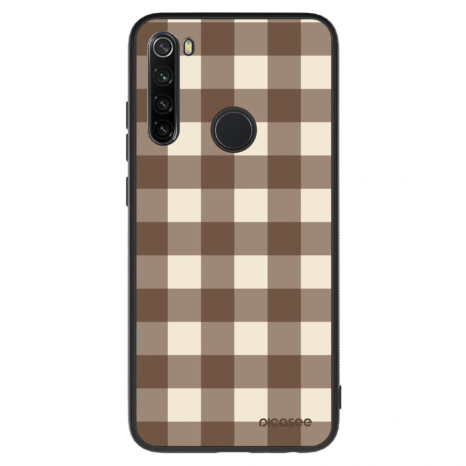 Picasee ULTIMATE CASE για Xiaomi Redmi Note 8 - Brown grid