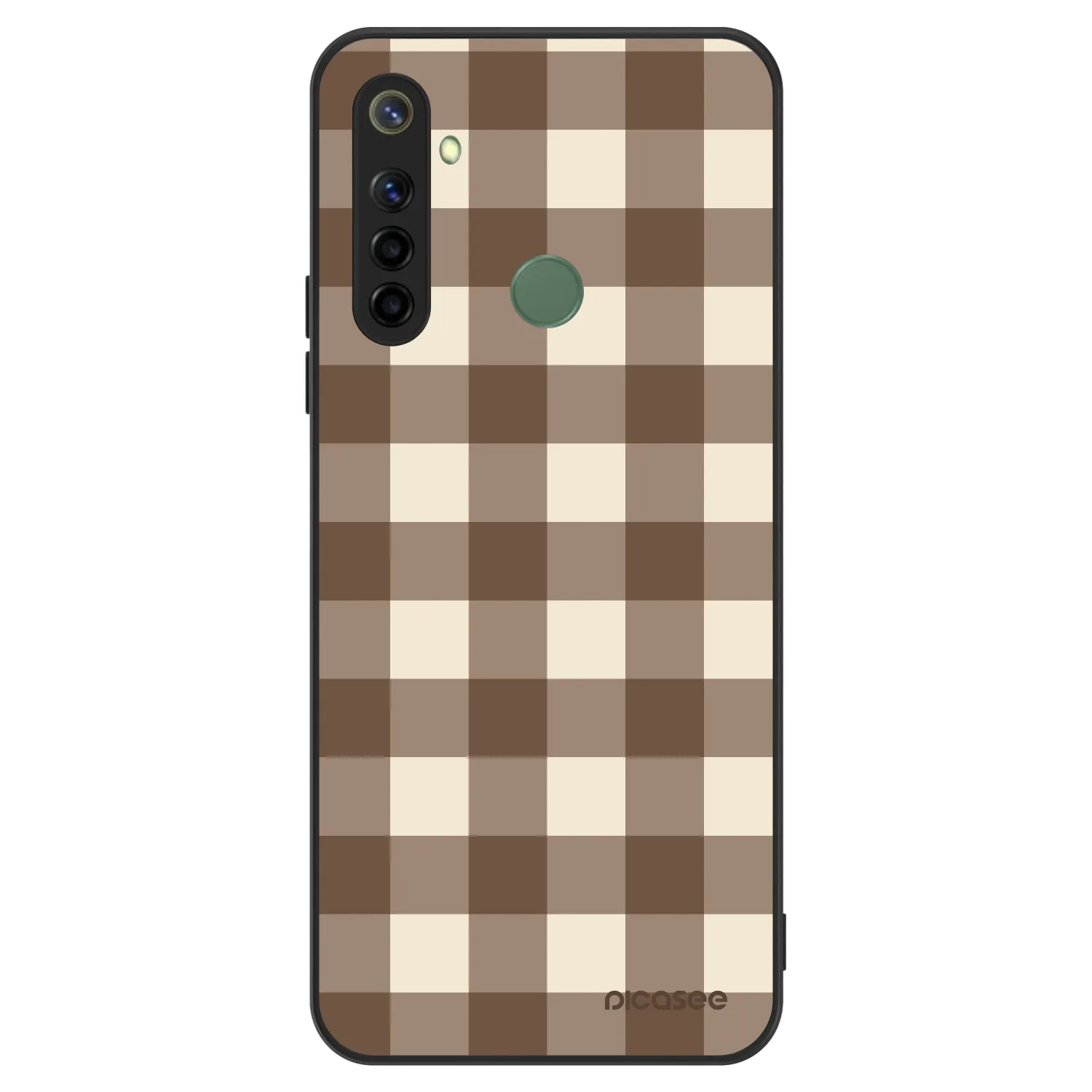 Picasee ULTIMATE CASE για Realme 6i - Brown grid
