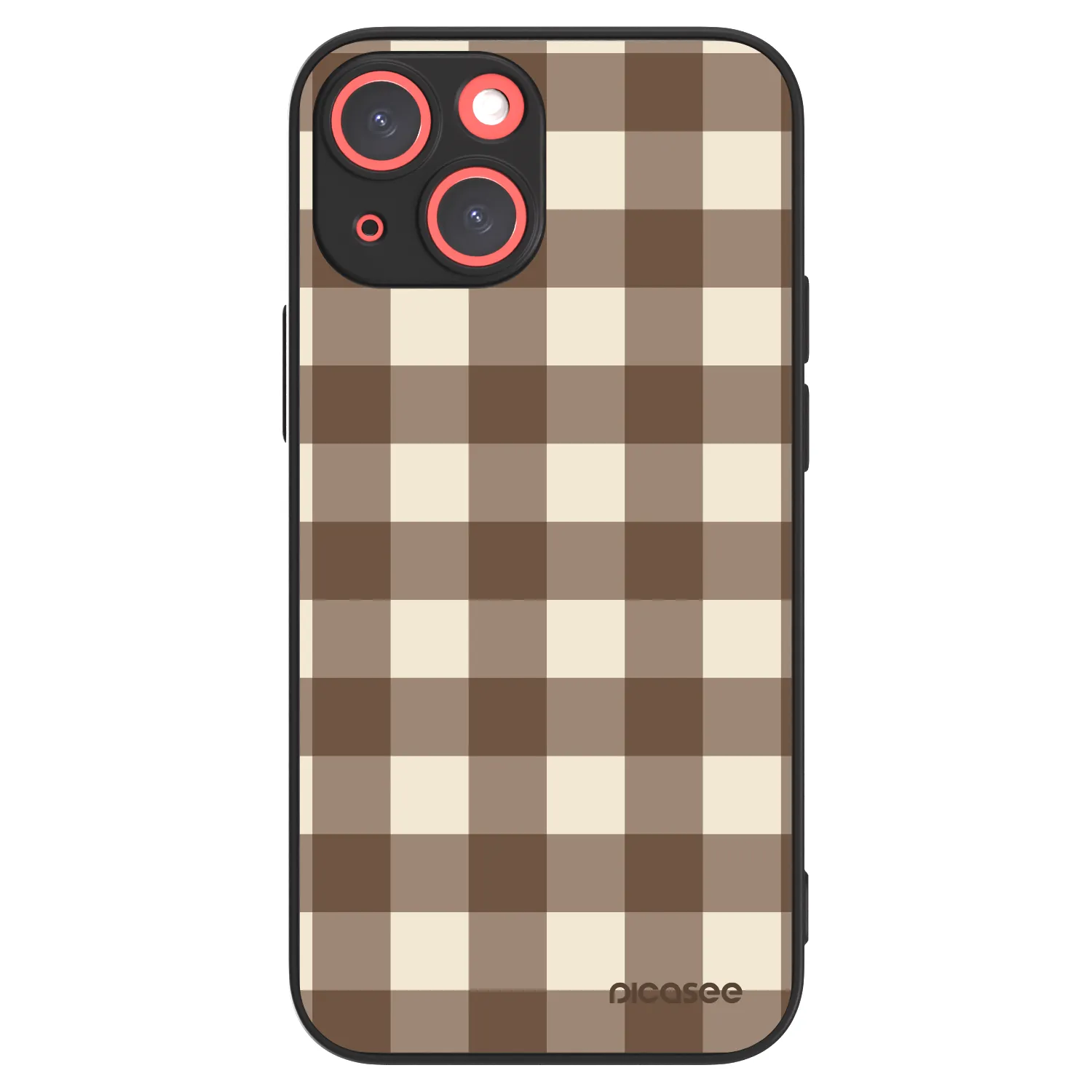 Picasee ULTIMATE CASE για Apple iPhone 13 mini - Brown grid