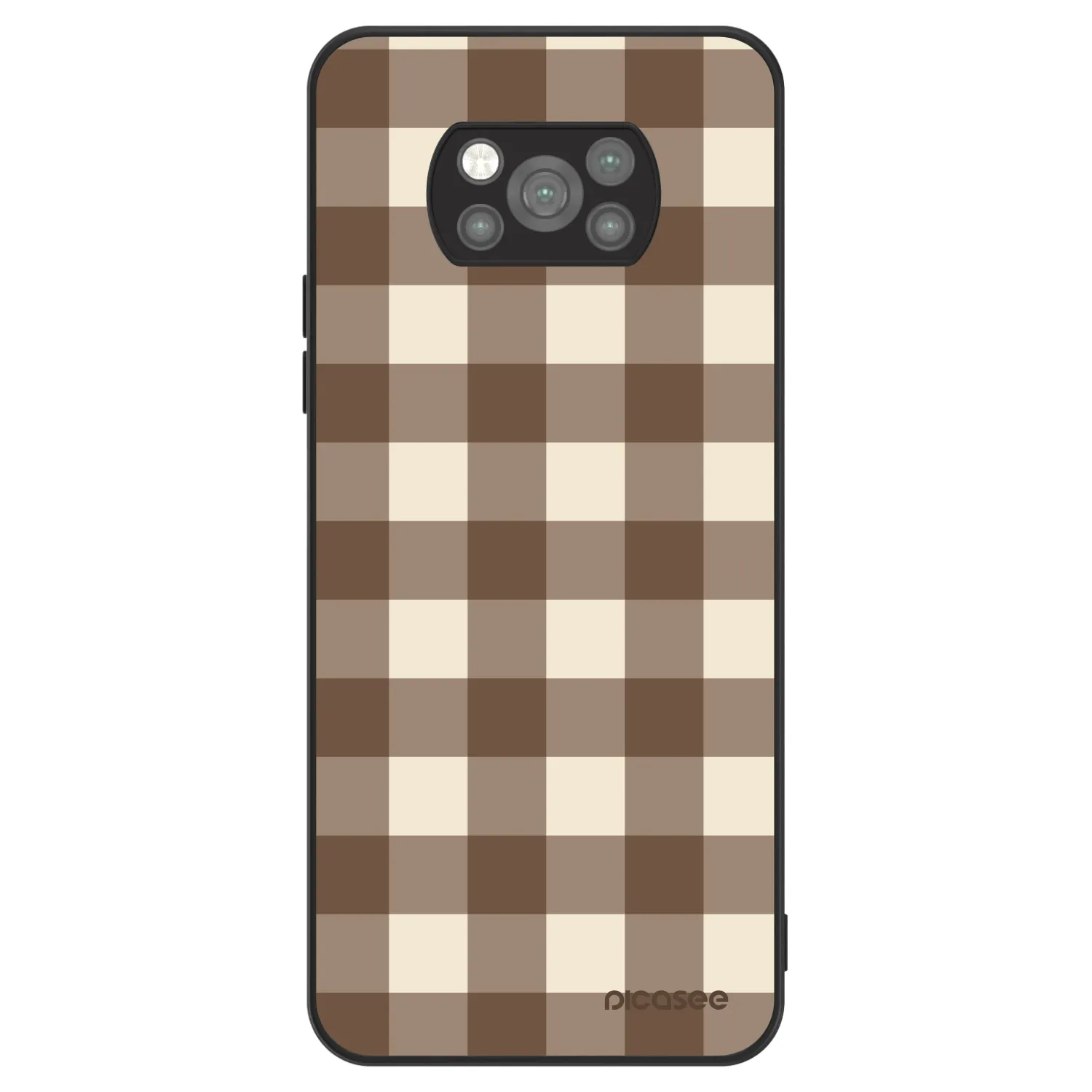 Picasee ULTIMATE CASE για Xiaomi Poco X3 Pro - Brown grid