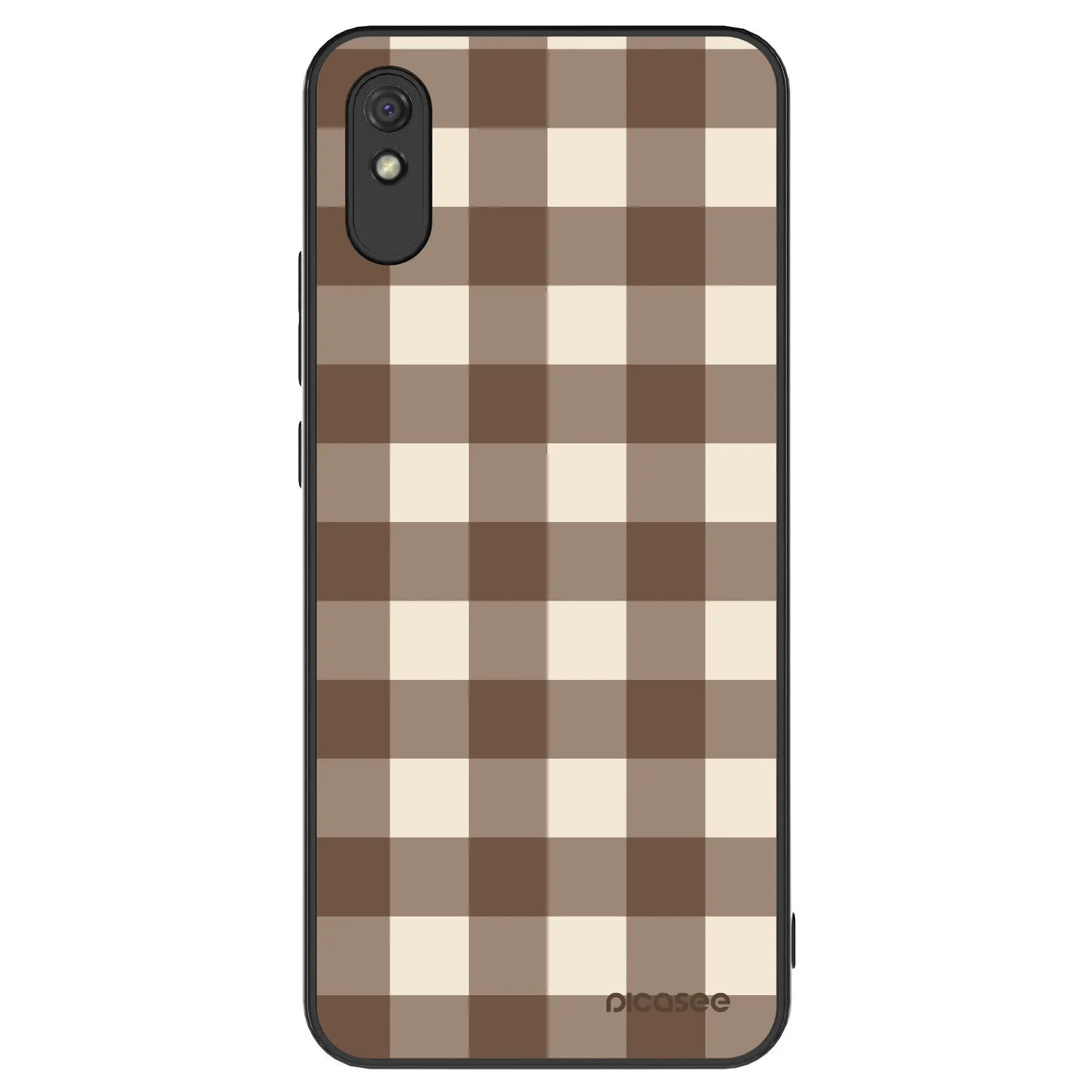 Picasee ULTIMATE CASE για Xiaomi Redmi 9AT - Brown grid