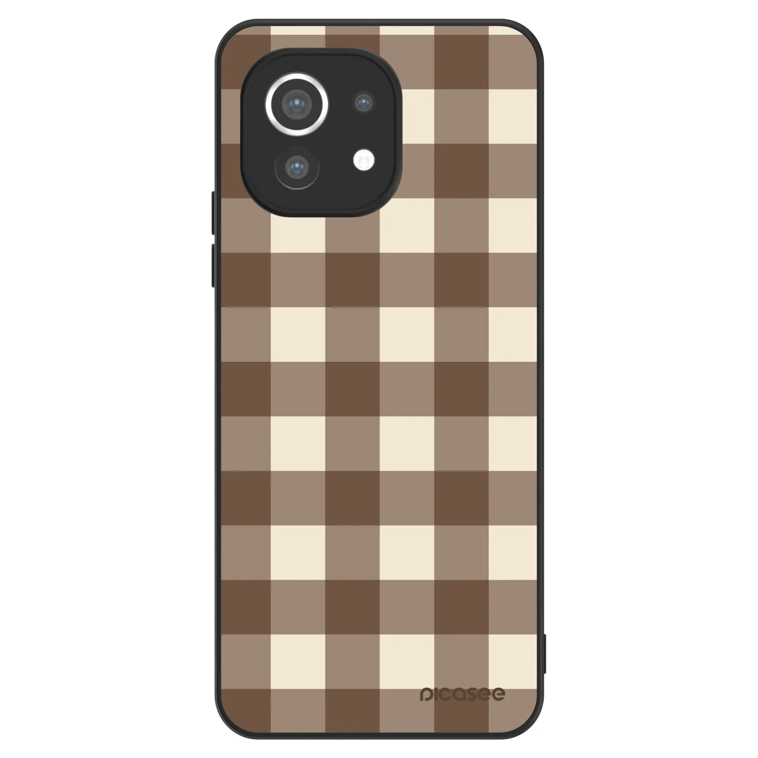 Picasee ULTIMATE CASE για Xiaomi Mi 11 - Brown grid