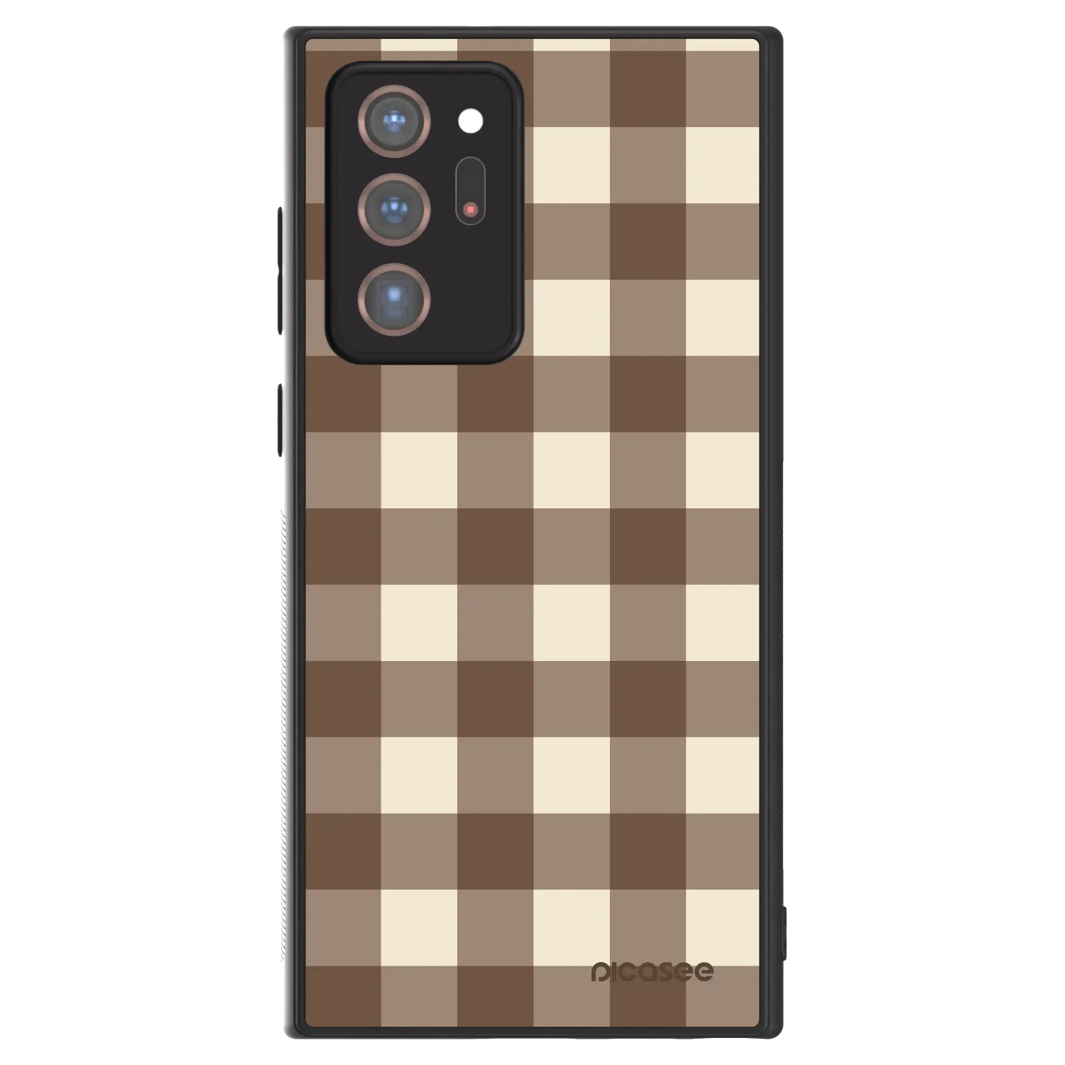 Picasee ULTIMATE CASE για Samsung Galaxy Note 20 Ultra - Brown grid