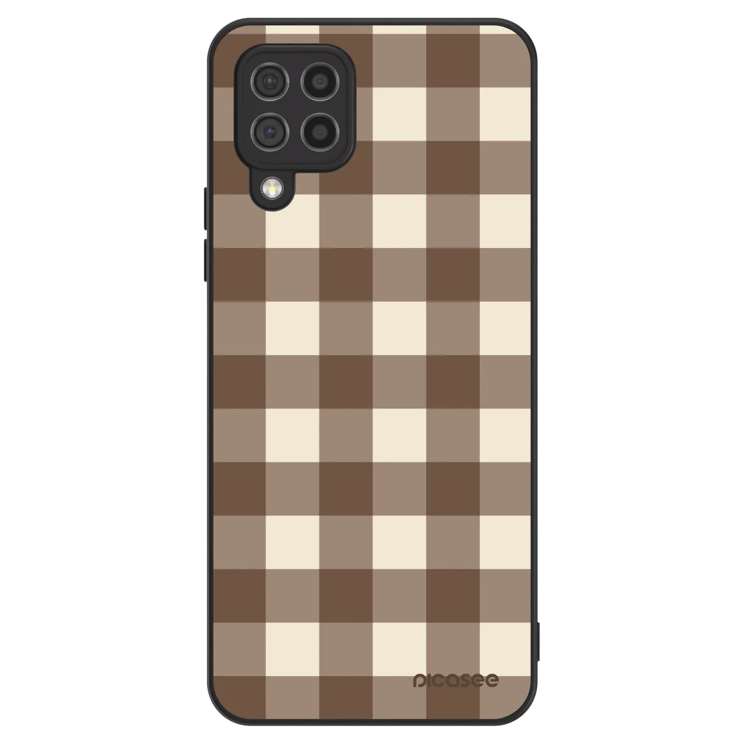 Picasee ULTIMATE CASE για Samsung Galaxy A22 A225F 4G - Brown grid