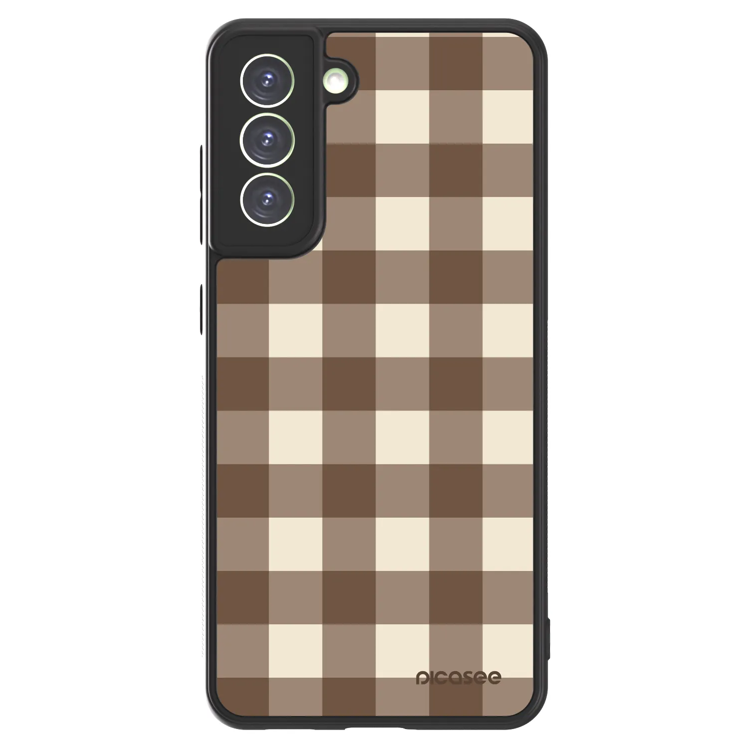 Picasee ULTIMATE CASE για Samsung Galaxy S21 FE 5G - Brown grid