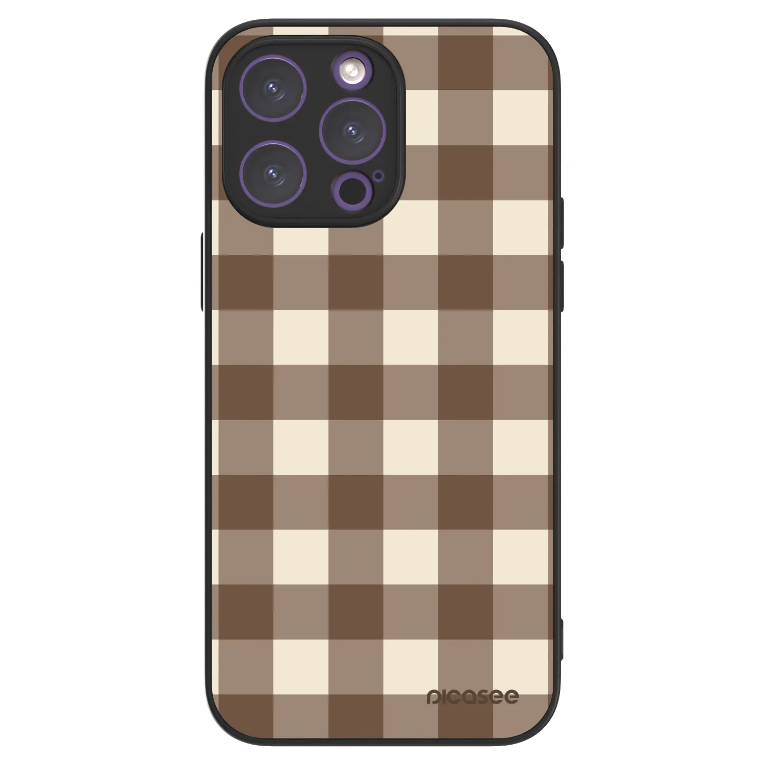 Picasee ULTIMATE CASE για Apple iPhone 14 Pro Max - Brown grid