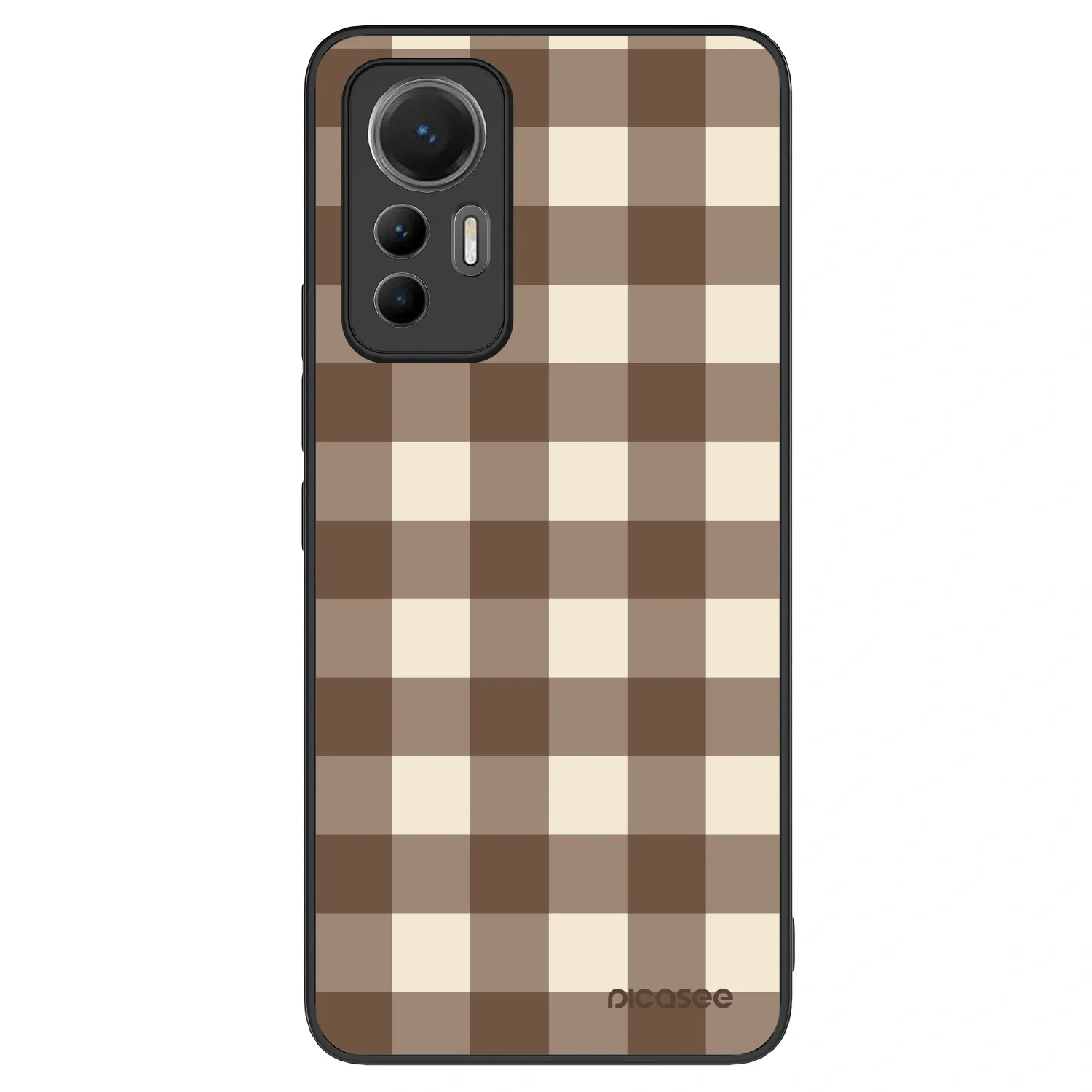 Picasee ULTIMATE CASE για Xiaomi 12 Lite - Brown grid
