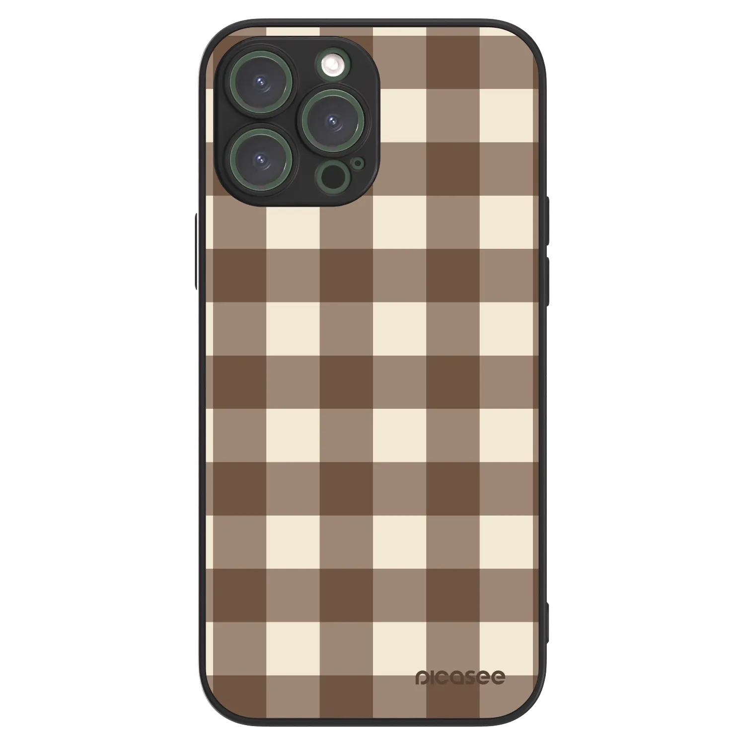 Picasee ULTIMATE CASE MagSafe pro Apple iPhone 13 Pro Max - Brown grid